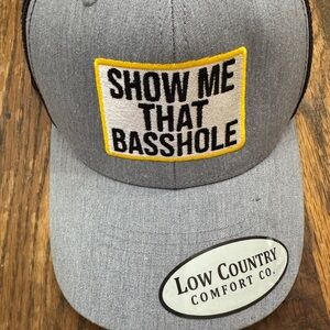 Low Country Comfort Co. Gray Cap with Embroidered Patch